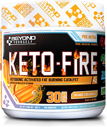 Keto Fire - Powerful Ketone Inhibiting Thermogenic (Orange Creamsicle)